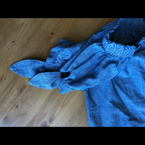 Jcrew off-shoulder blouse - Picture 5 of 5